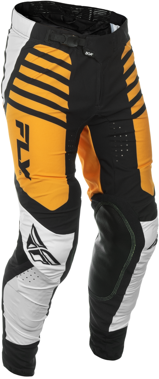 FLY Racing 2025 Lite Pant White/Black/Mustard