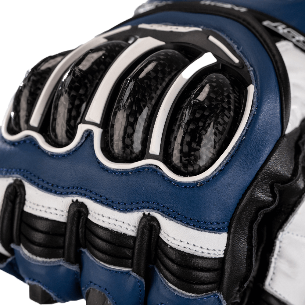 RST Tractech EVO 4 CE Gloves Blue/White/Black