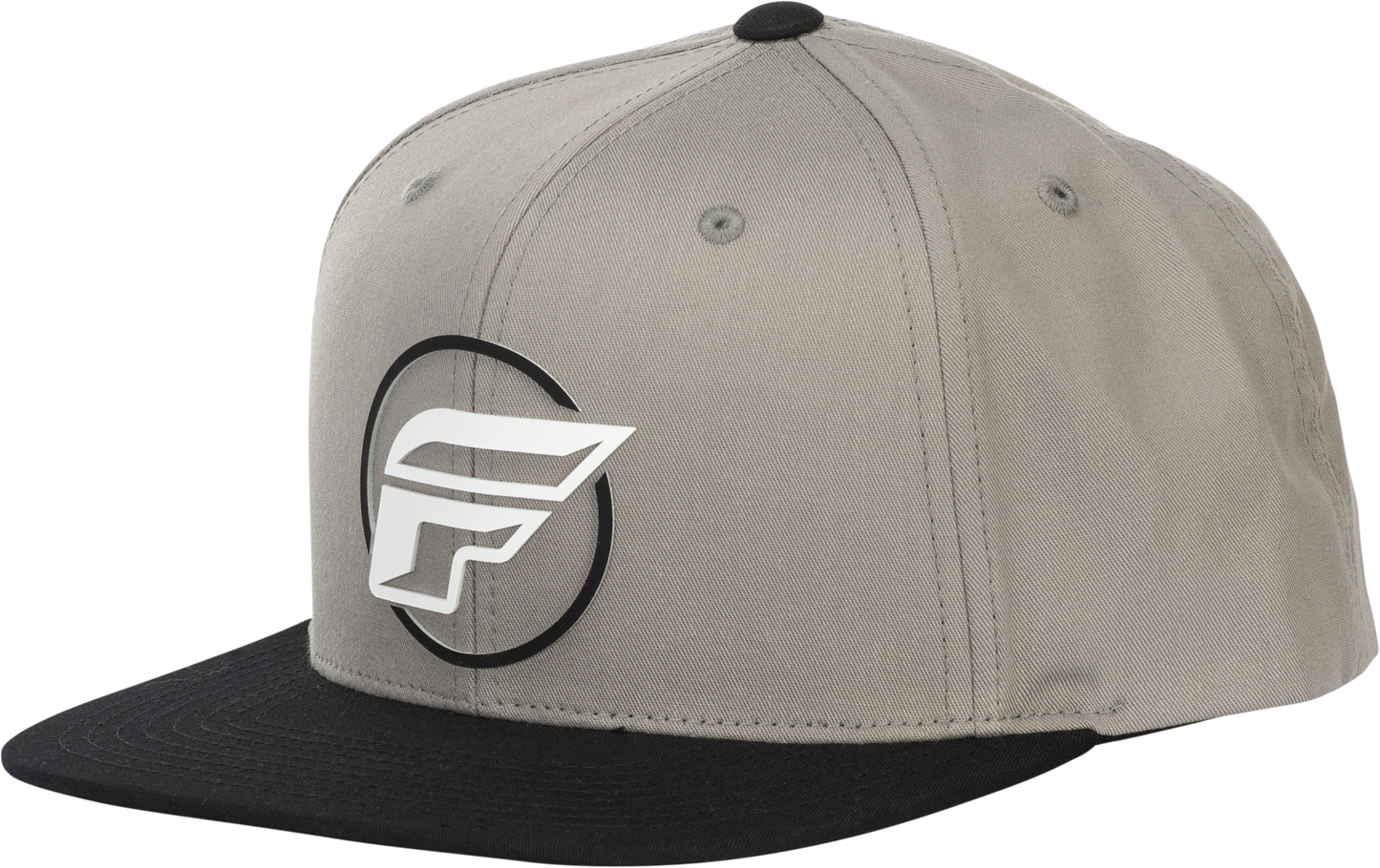 FLY Racing Half-Wing Hat Grey