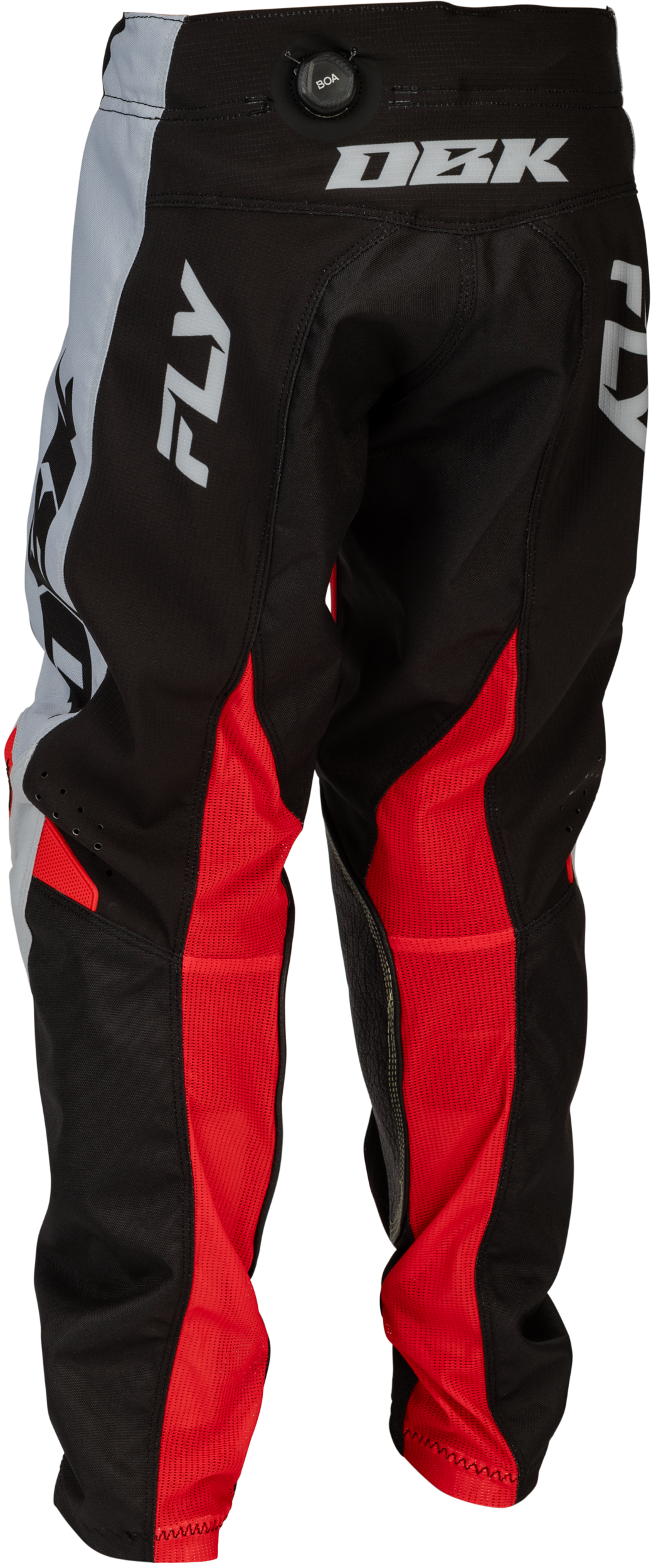 FLY Racing 2026 Youth Kinetic DBK Pant Grey/Black/Red