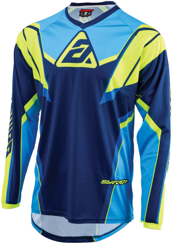 Answer Racing 2025 Syncron Envenom Jersey Pant Combo Blue/Hyper Acid