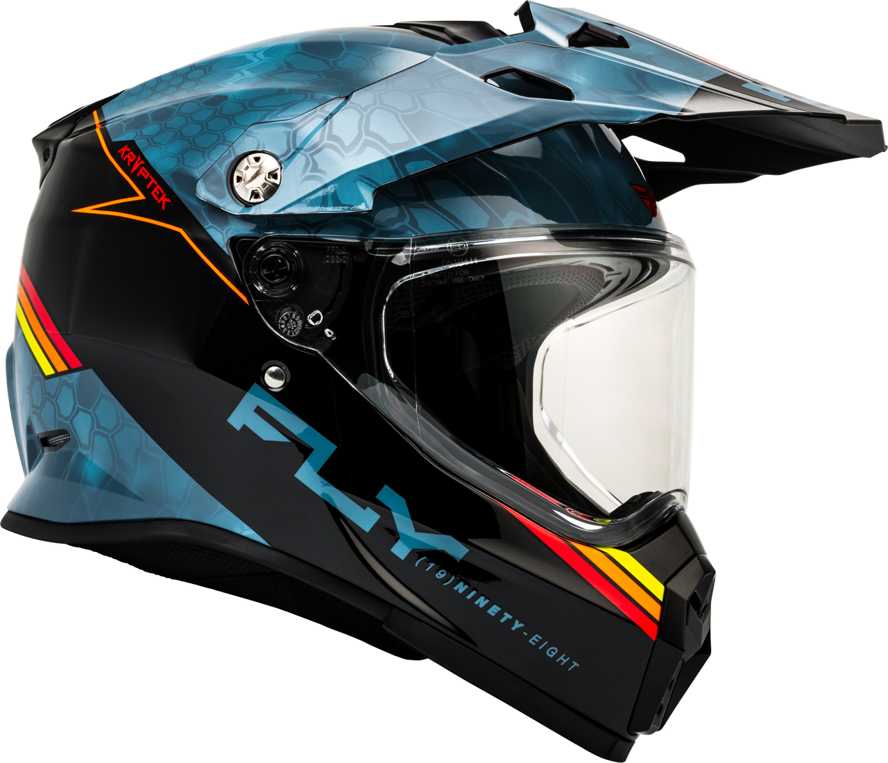 FLY Racing 2025 Trekker Conceal Helmet Slate/Black/Red