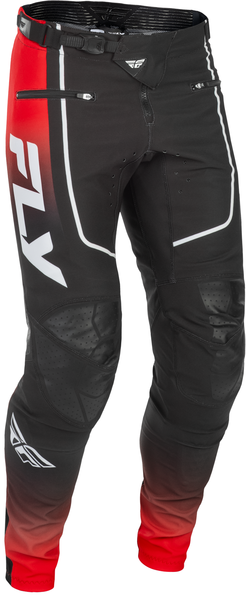 FLY Racing 2026 Youth Rayce Bicycle Red/Black/White Jersey Pant Combo