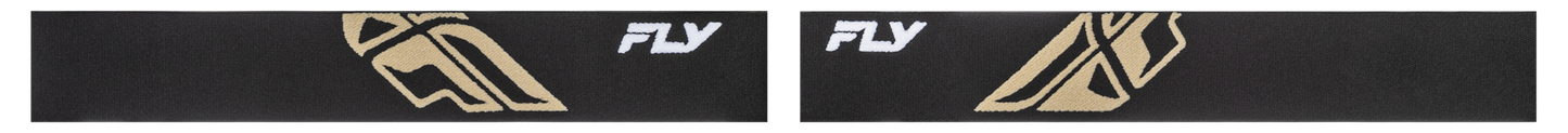 FLY Racing Youth Focus Black/Khaki with Clear Lens