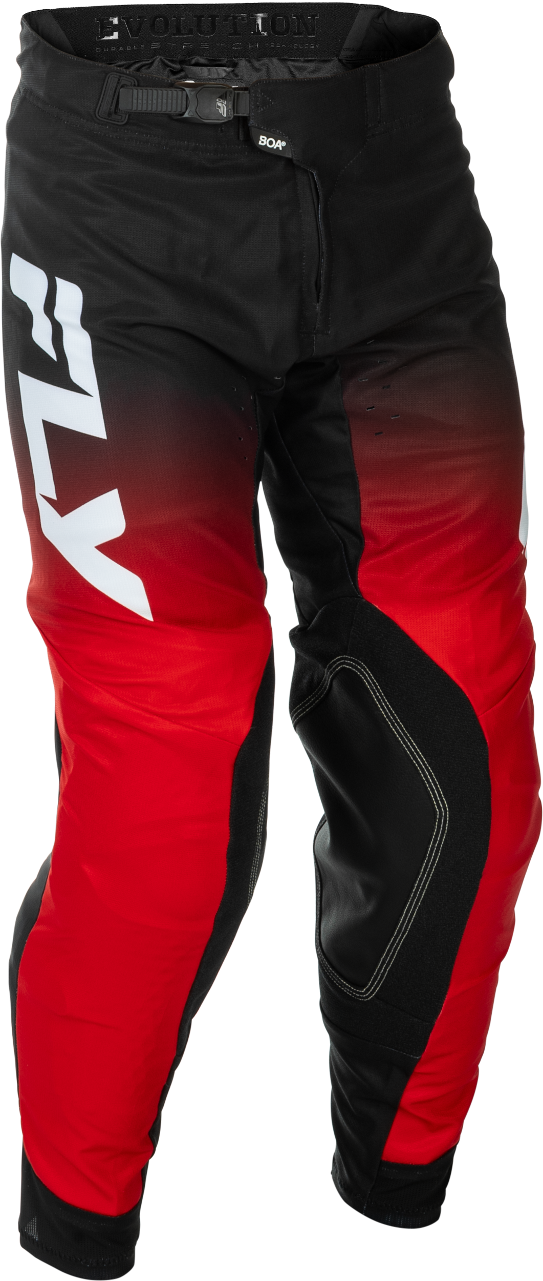 FLY Racing 2026 Evolution DST Red/Black/White Jersey Pant Combo