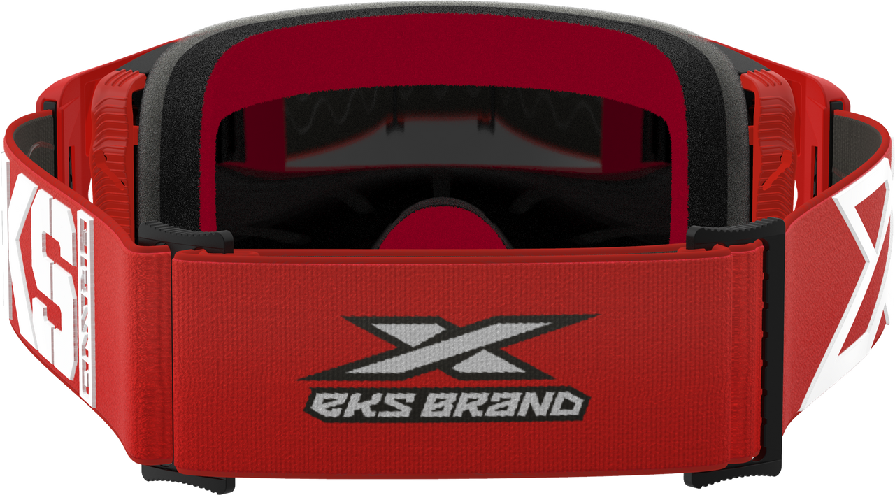 EKS BRAND - 067-12045 - LUCID CALIBER GOGGLE RED GOLD MIRROR LENS