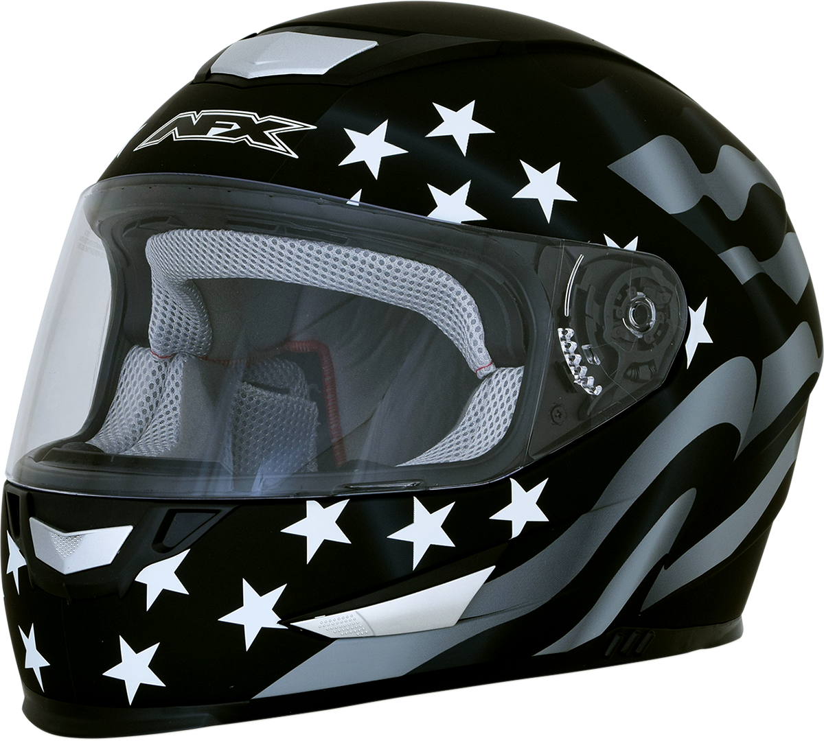 AFX FX-99 Full Face Helmet Flag Stealth