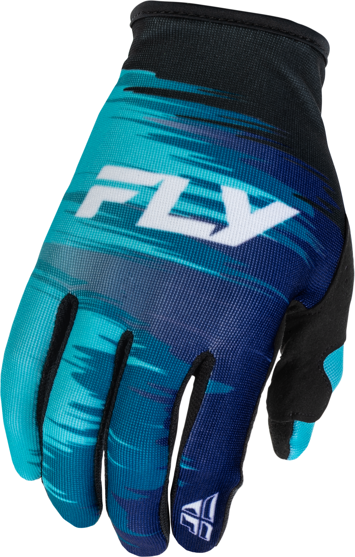 FLY Racing 2026 Womens Lite Gloves Aqua/Navy/White