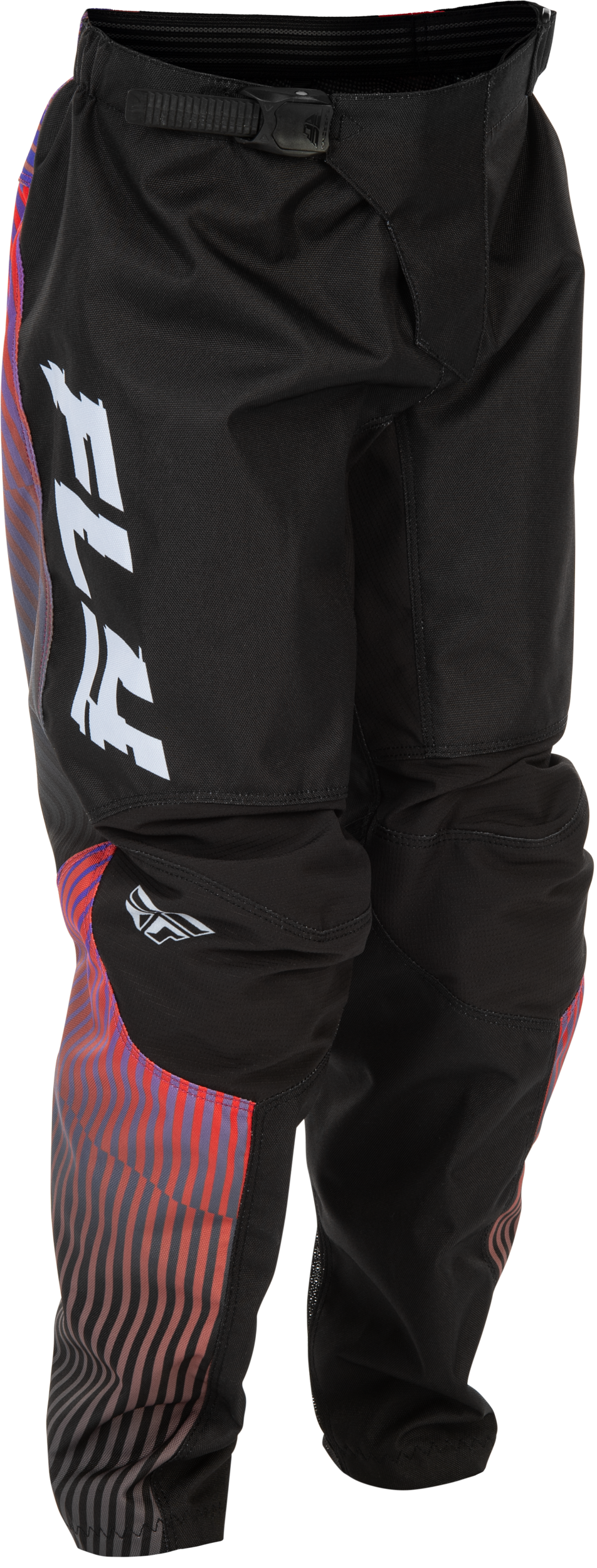 FLY Racing 2026 Youth F-16 Black/Red/Purple Jersey Pant Combo
