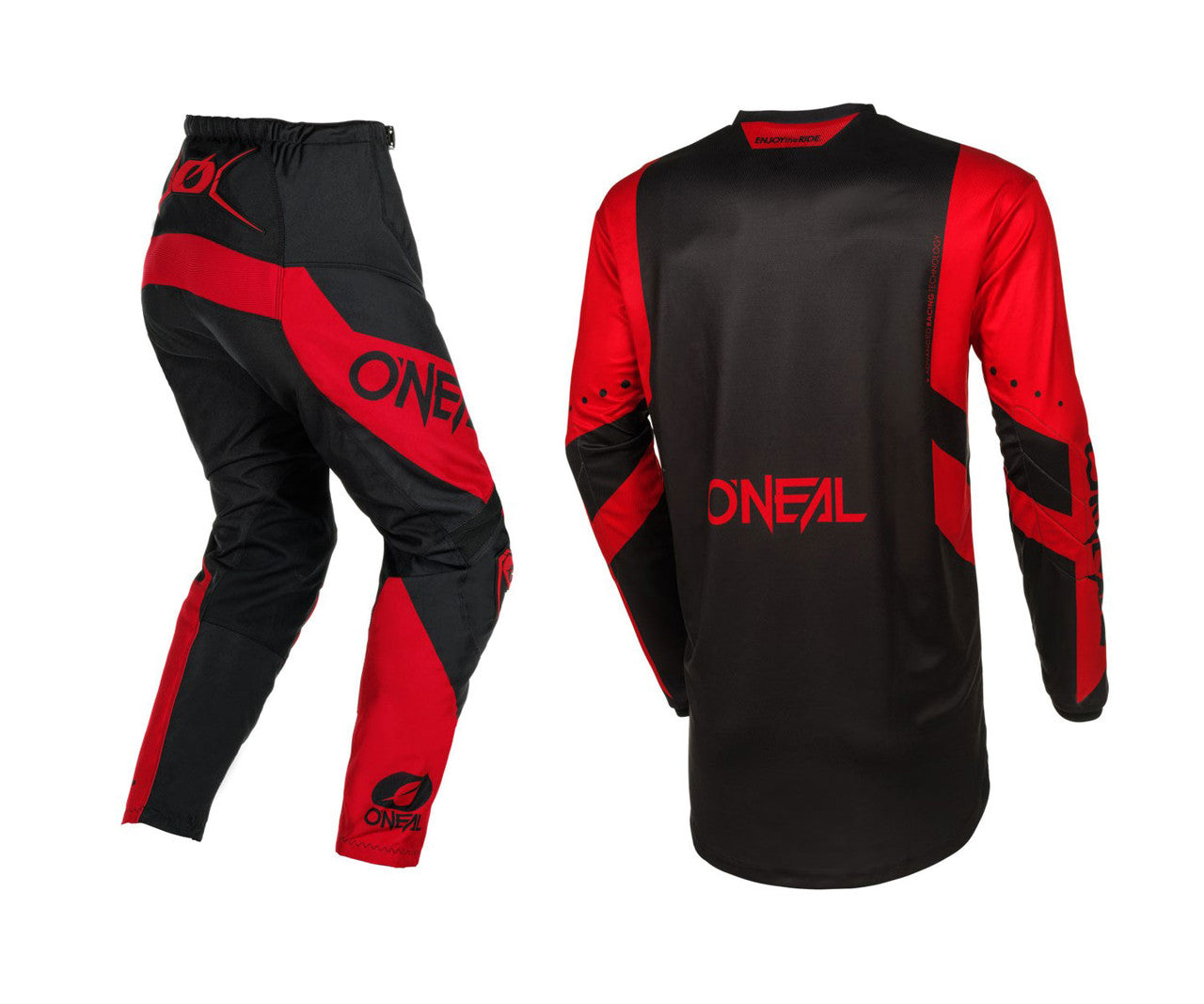 O'Neal 2024 Element Racewear Jersey Pant Combo - Black/Red