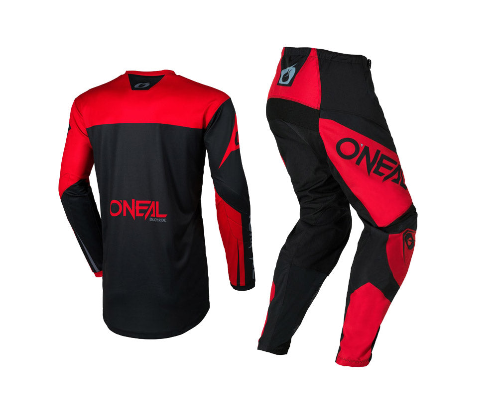 O'Neal 2026 Element Racewear Black/Red Jersey Pant Combo