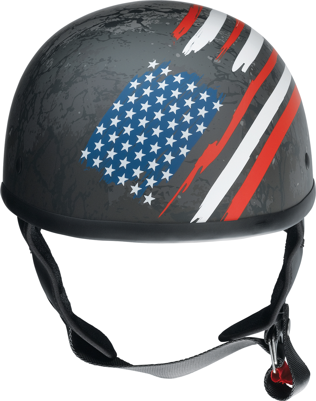 Z1R CC Beanie Justice Half Helmet Black/Red/White/Blue