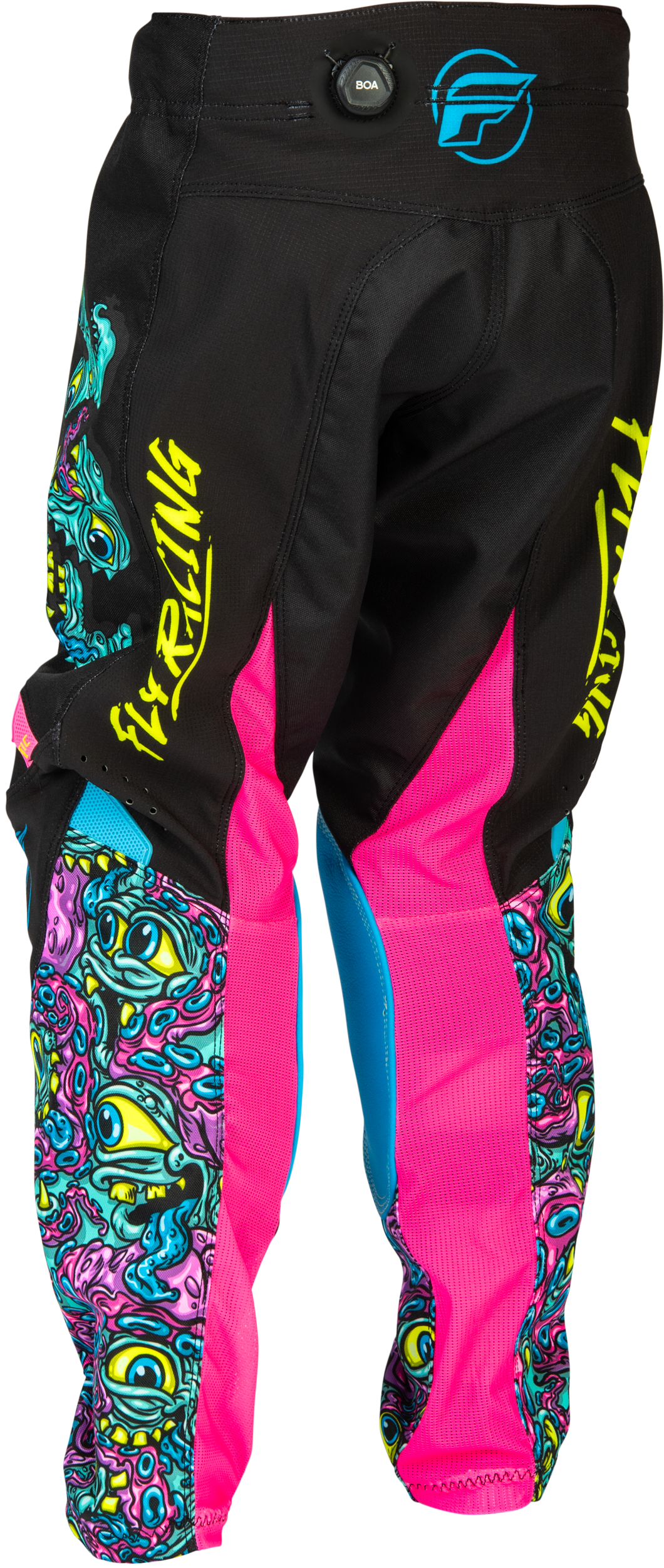 FLY Racing 2026 Youth Kinetic Mutant Pant Black/Multi