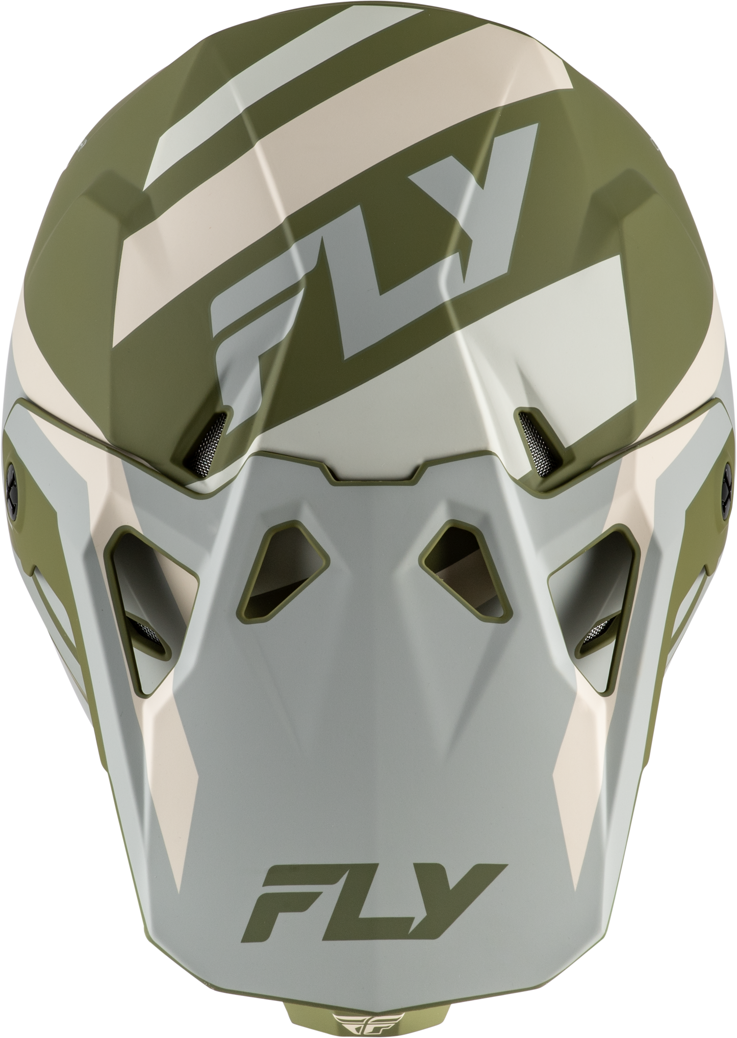 FLY Racing 2026 Formula CP Seal Helmet Matte Stone/Khaki/Olive