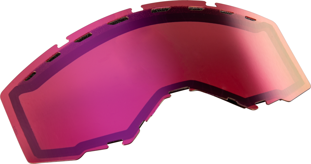 FLY RACING - 37-5502 - DUAL LENS WITH VENTS ADULT W/ PINK MIRROR/ROSE LENS