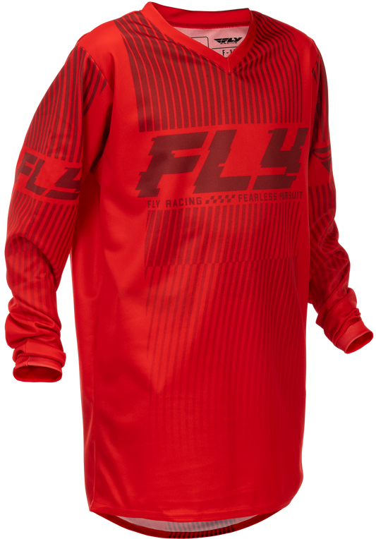 FLY Racing 2026 Youth F-16 Jersey Red