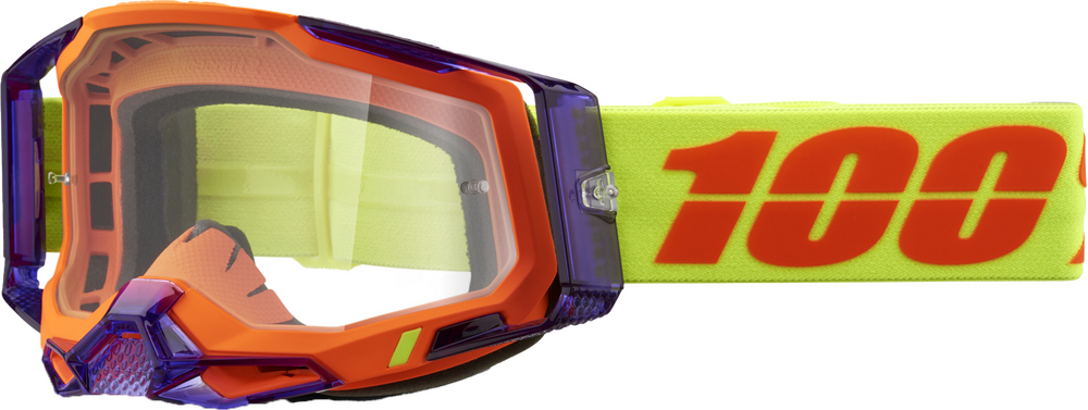 100% - 50009-00021 - RACECRAFT 2 GOGGLE PANAM CLEAR LENS