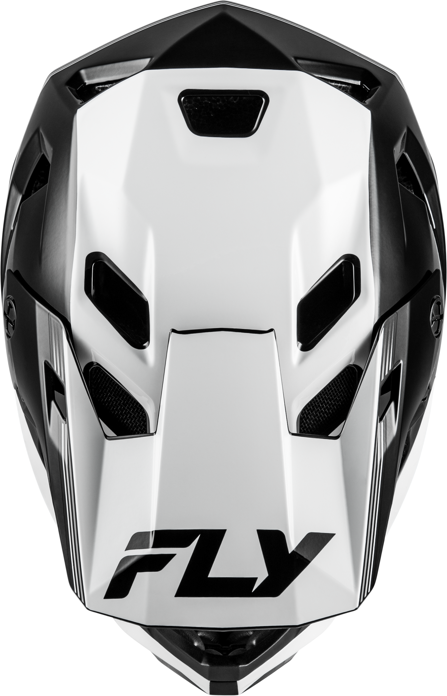 FLY Racing 2026 Youth Rayce Repeat Bicycle Helmet Black/White