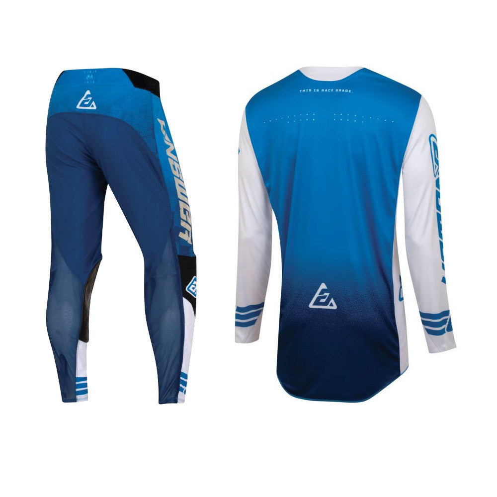 Answer Racing 2023 Elite Finale Jersey Pant Combo Blue/White/Silver