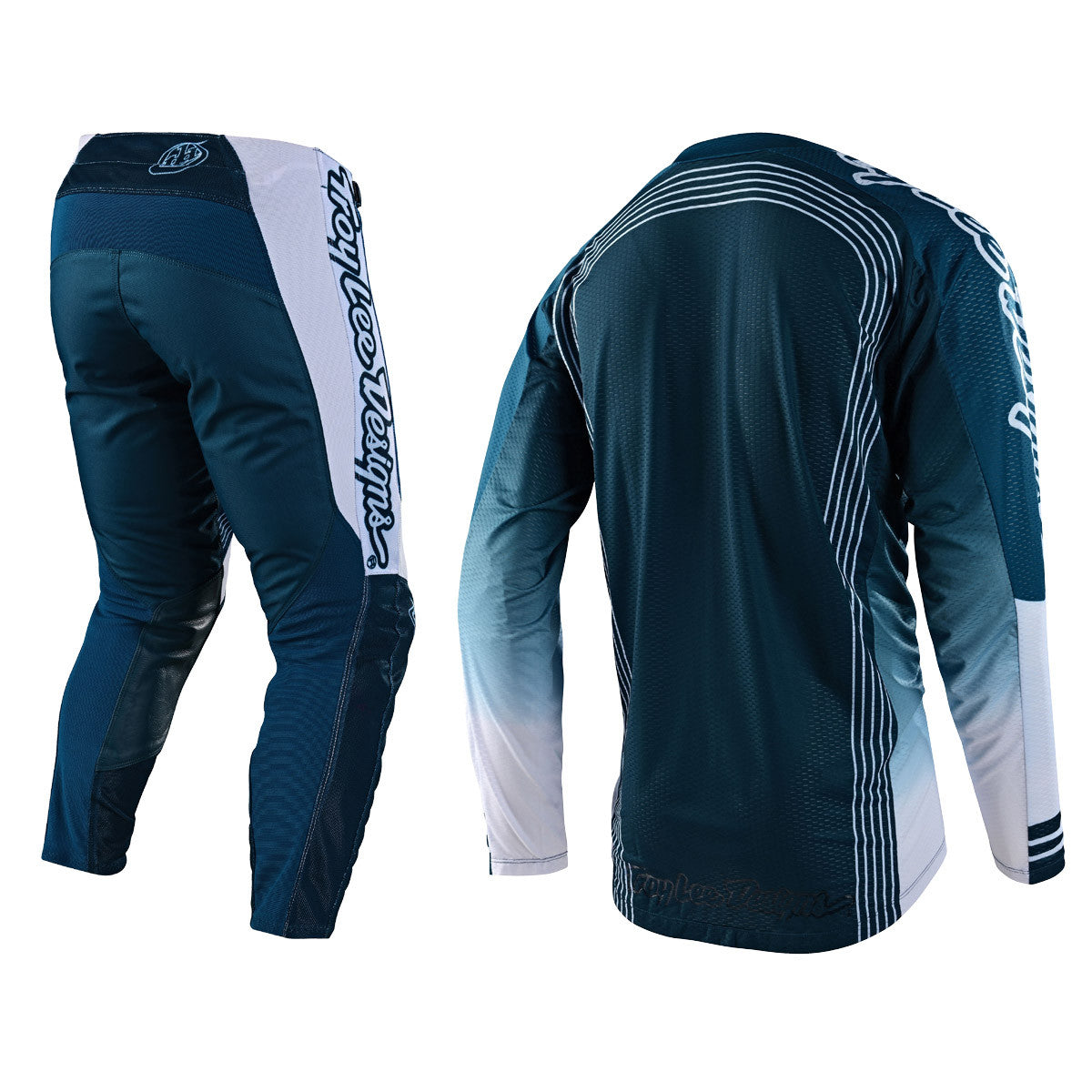 Troy Lee Designs 2023 GP Air Jersey Pant Combo Rhythm Slate Blue