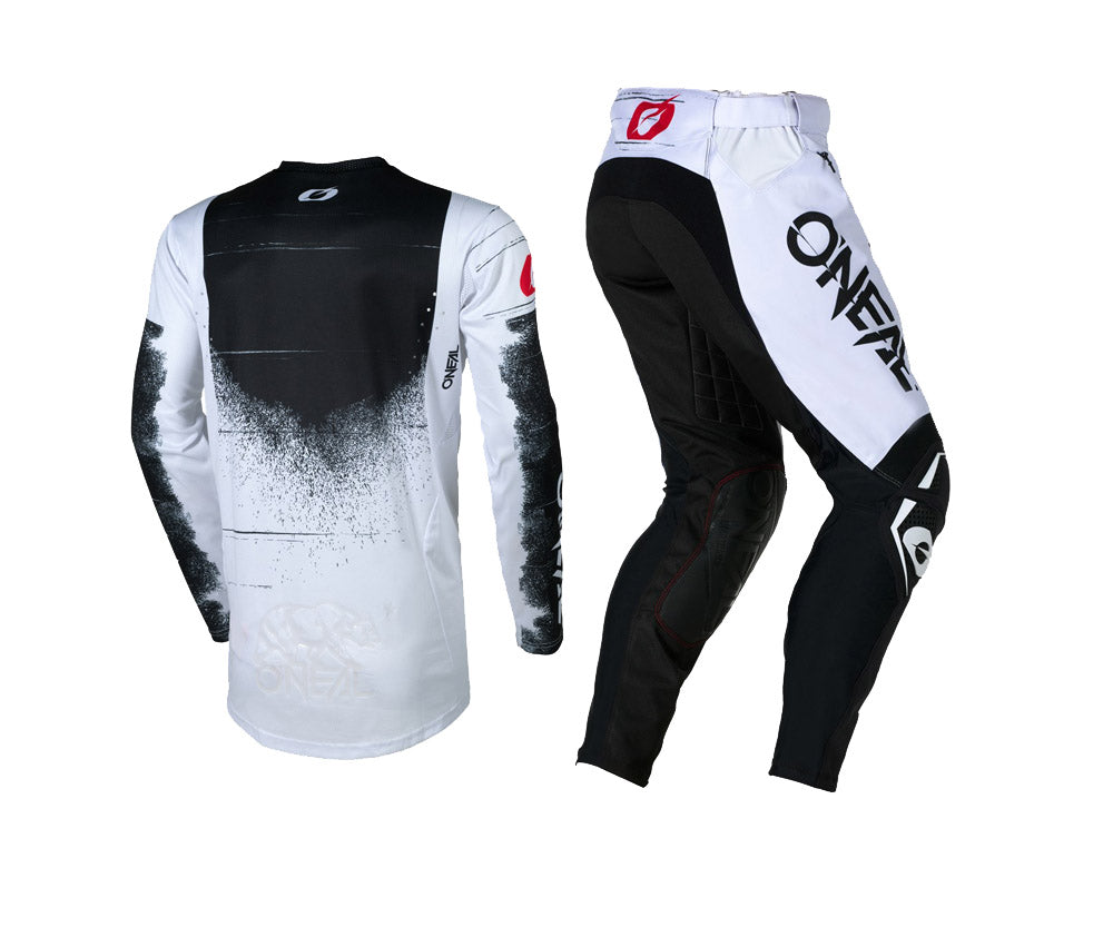 O'Neal 2026 Hardwear Swipe White/Black Jersey Pant Combo