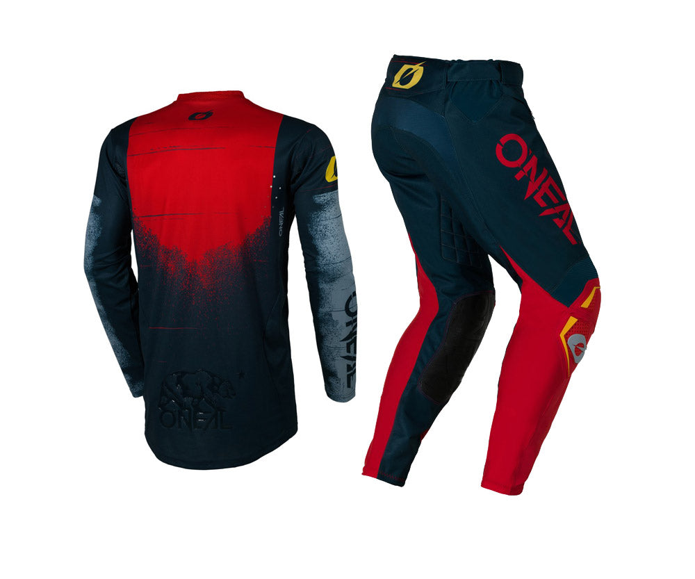 O'Neal 2026 Hardwear Swipe Blue/Red Jersey Pant Combo