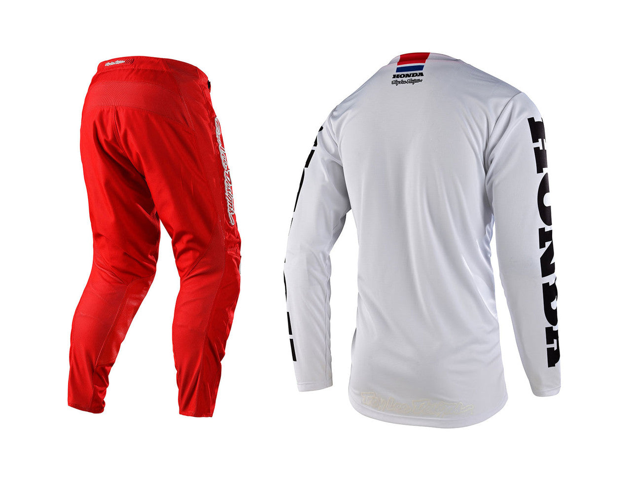 Troy Lee Designs 2023 GP Honda RC 500 Jersey Mono Pant Combo - White/Red