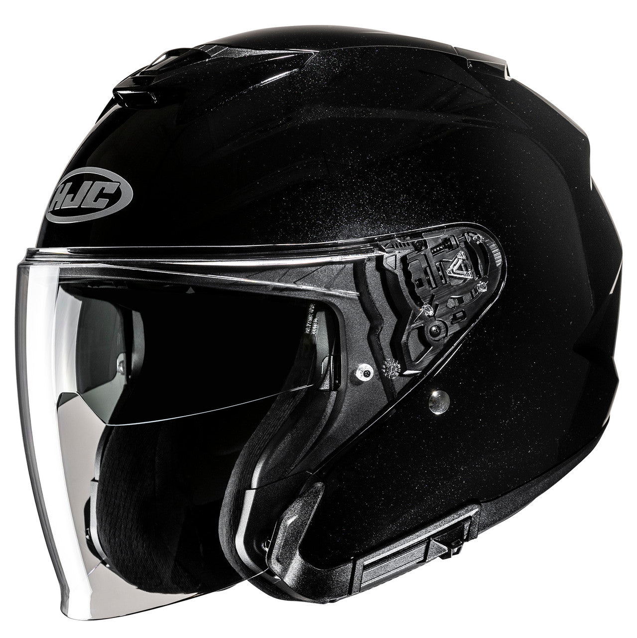 HJC i31 Solid Open Face Helmet Black