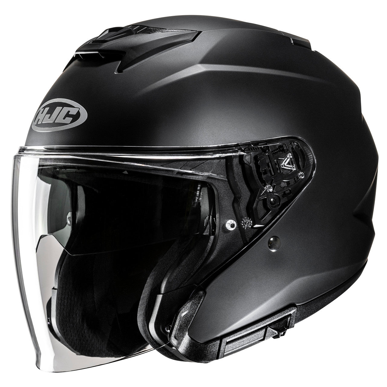 HJC i31 Semi-Flat Open Face Helmet Black