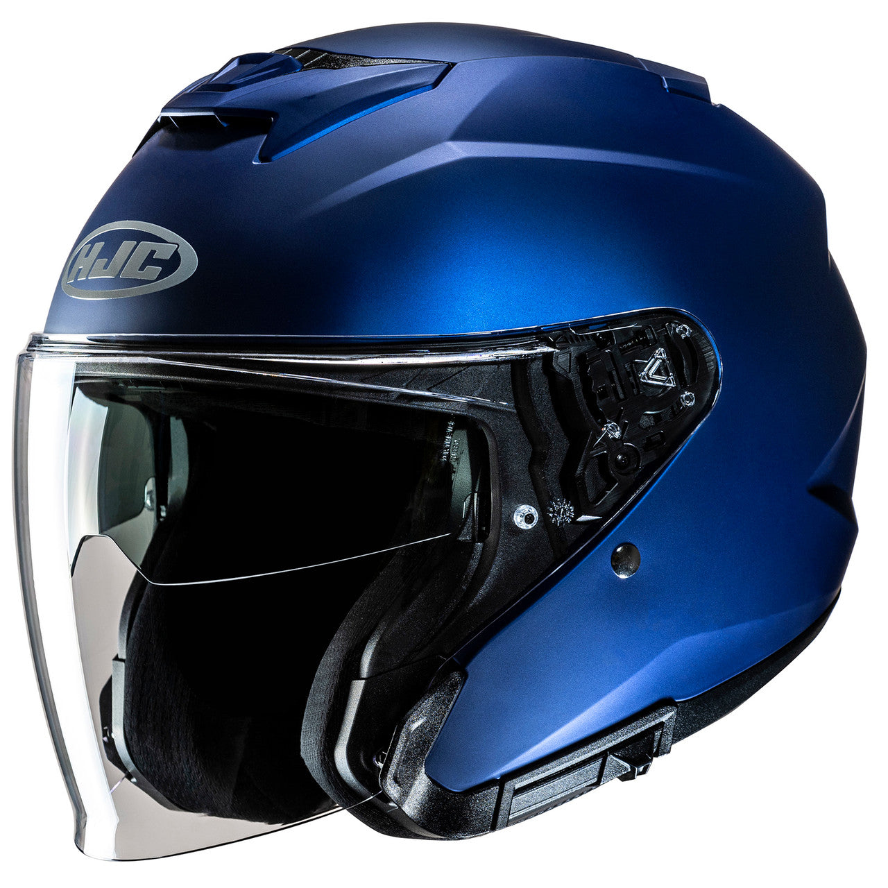 HJC i31 Semi-Flat Open Face Helmet Metallic Blue