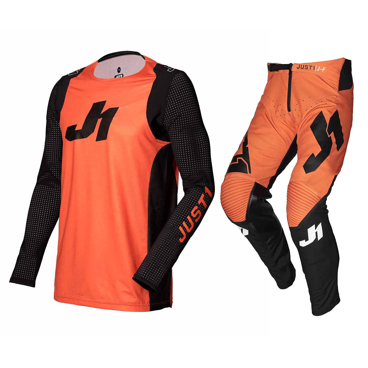 Just1 Youth J-Flex Orange Black Jersey Pant Combo