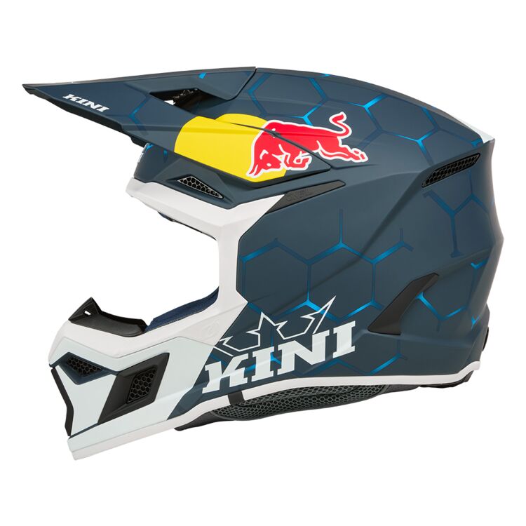 KINI MX3 Helmet KINI Red Bull 1.0 Blue/White