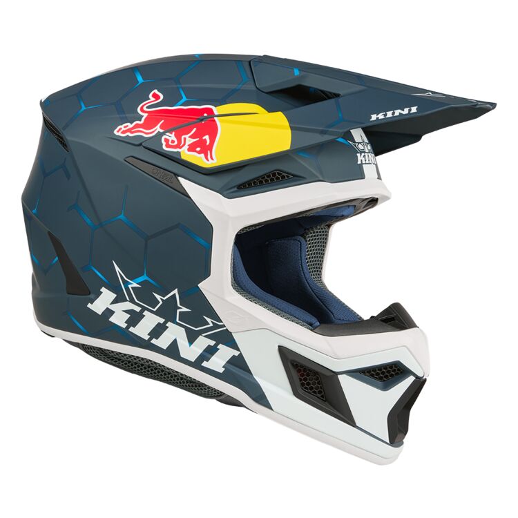 KINI MX3 Helmet KINI Red Bull 1.0 Blue/White