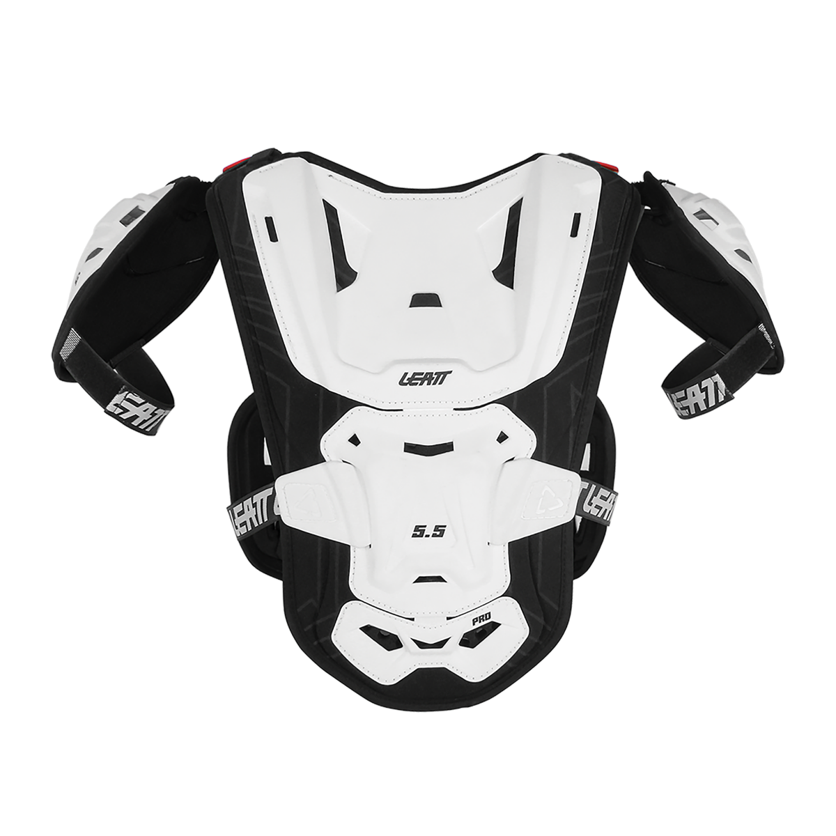 Leatt Youth Chest Protector 5.5 Pro Jr White/Black S-XL 134-159cm