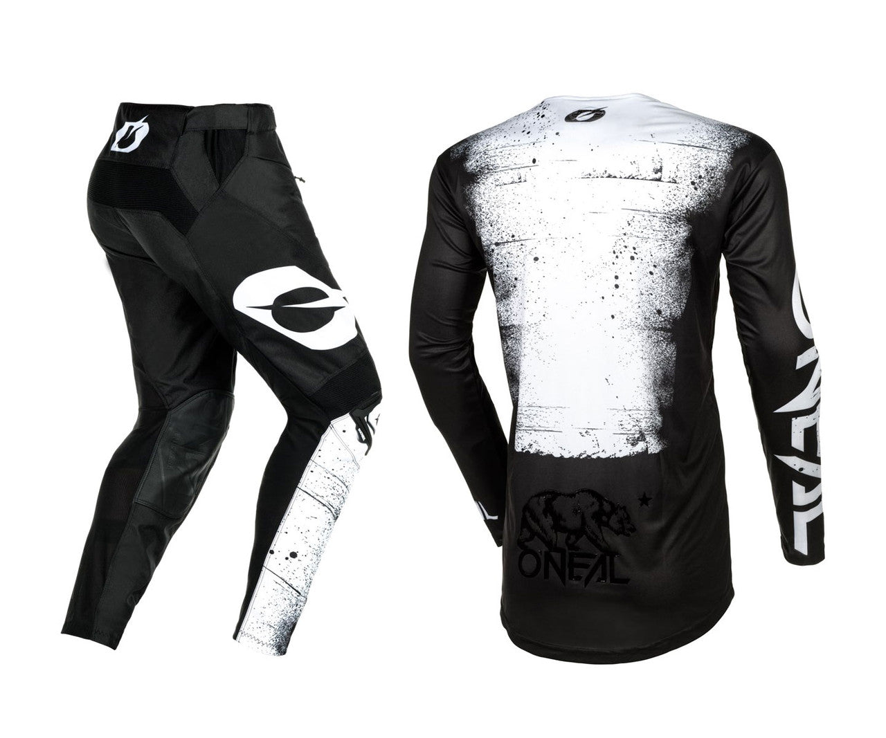 O'Neal 2024 Mayhem Scarz Jersey Pant Combo - Black/White