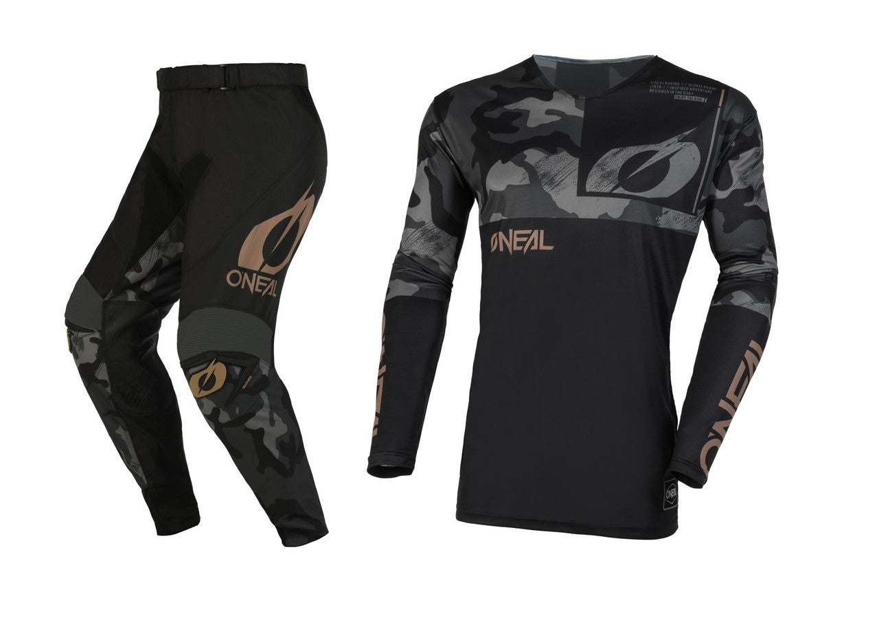 Oneal 2023 Mayhem Camo Jersey Pant Combo Black/Gray
