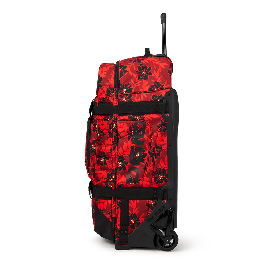 OGIO Rig 9800 Wheeled Gear Bag Red Flower Party