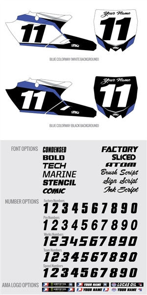 Factory Effex DX1 Yamaha Podium Backgrounds