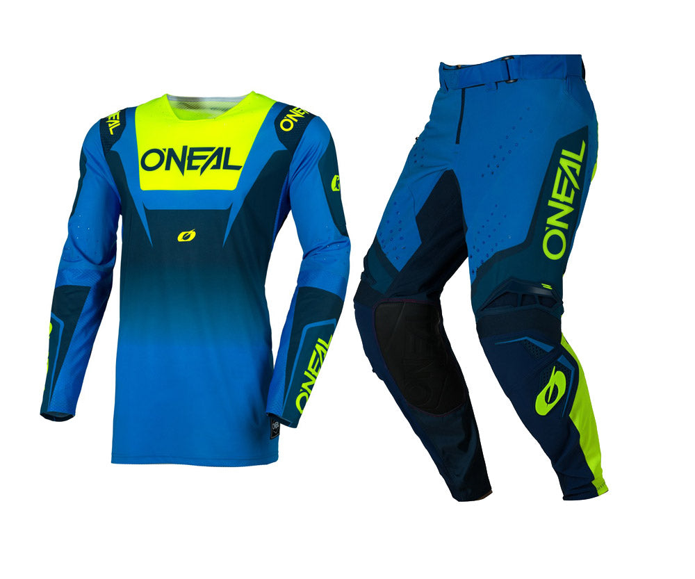O'Neal 2026 Prodigy 55 Blue/Neon Jersey Pant Combo