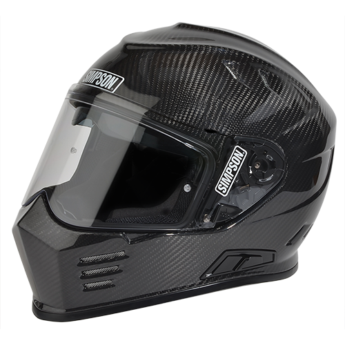 Simpson Ghost Bandit Carbon Helmet Carbon Fiber