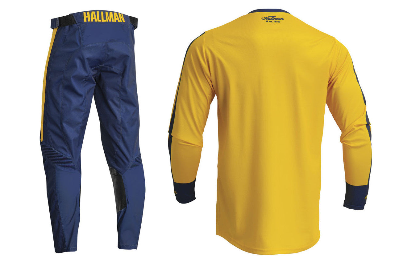Thor 2024 Differ Roosted Jersey Pant Combo Lemon/Navy
