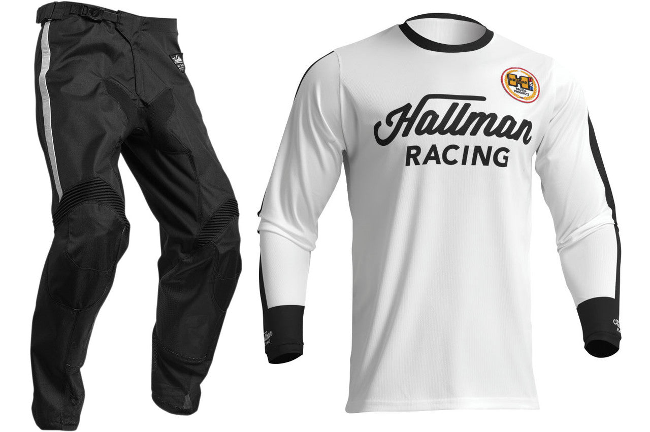 Thor 2024 Differ Roosted Jersey Pant Combo White/Black