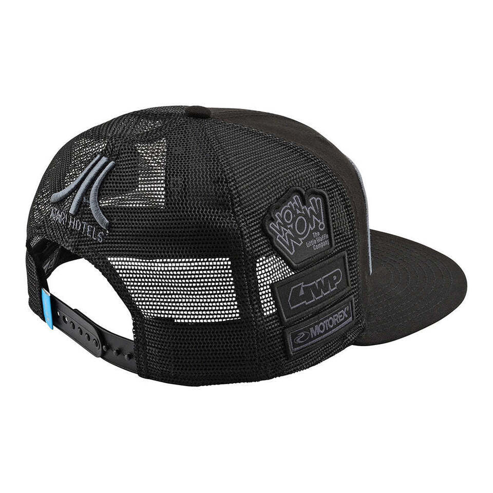 Troy Lee Designs Snapback Hat TLD Gasgas Team Black