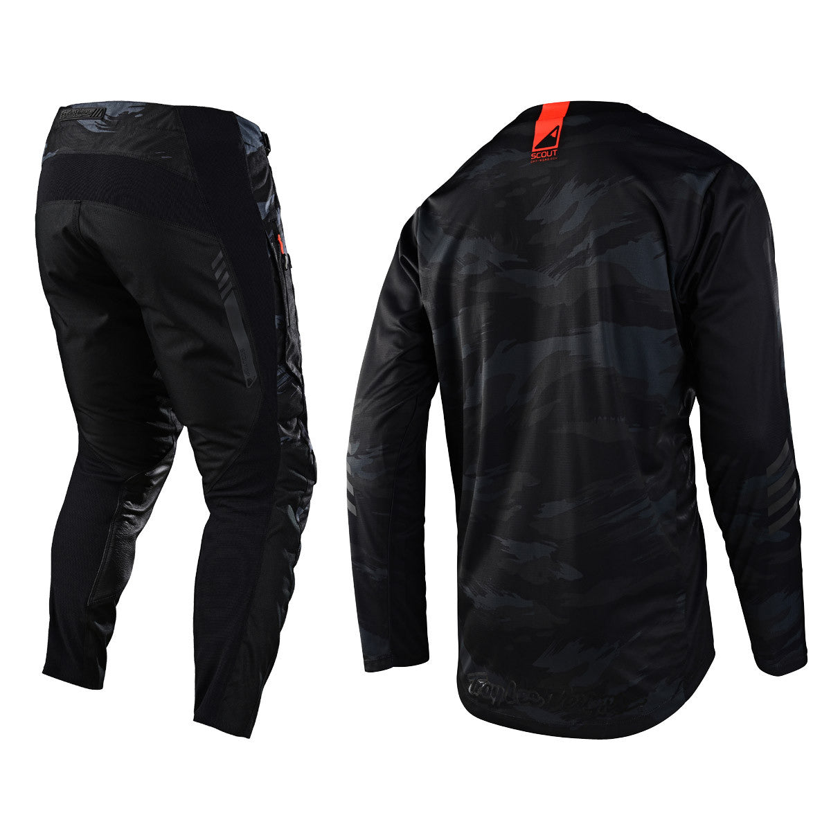 Troy Lee Designs 2023 Scout GP Jersey Pant Combo Brushed Camo Black