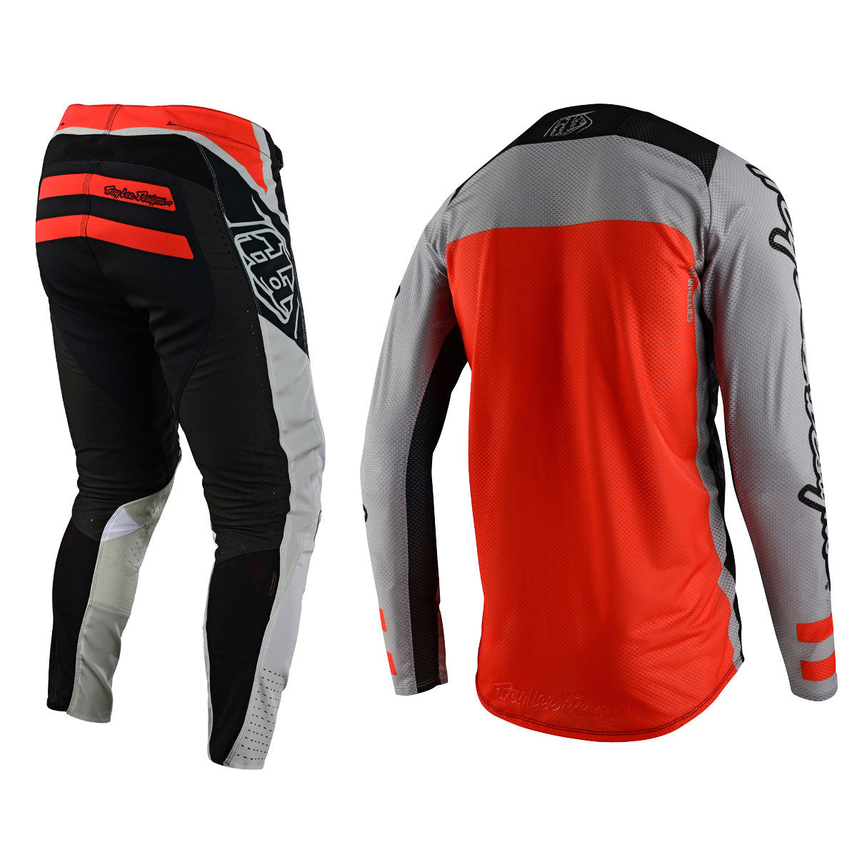 Troy Lee Designs 2023 SE Pro Air Jersey SE Pro Pant Combo Lanes Black/Orange