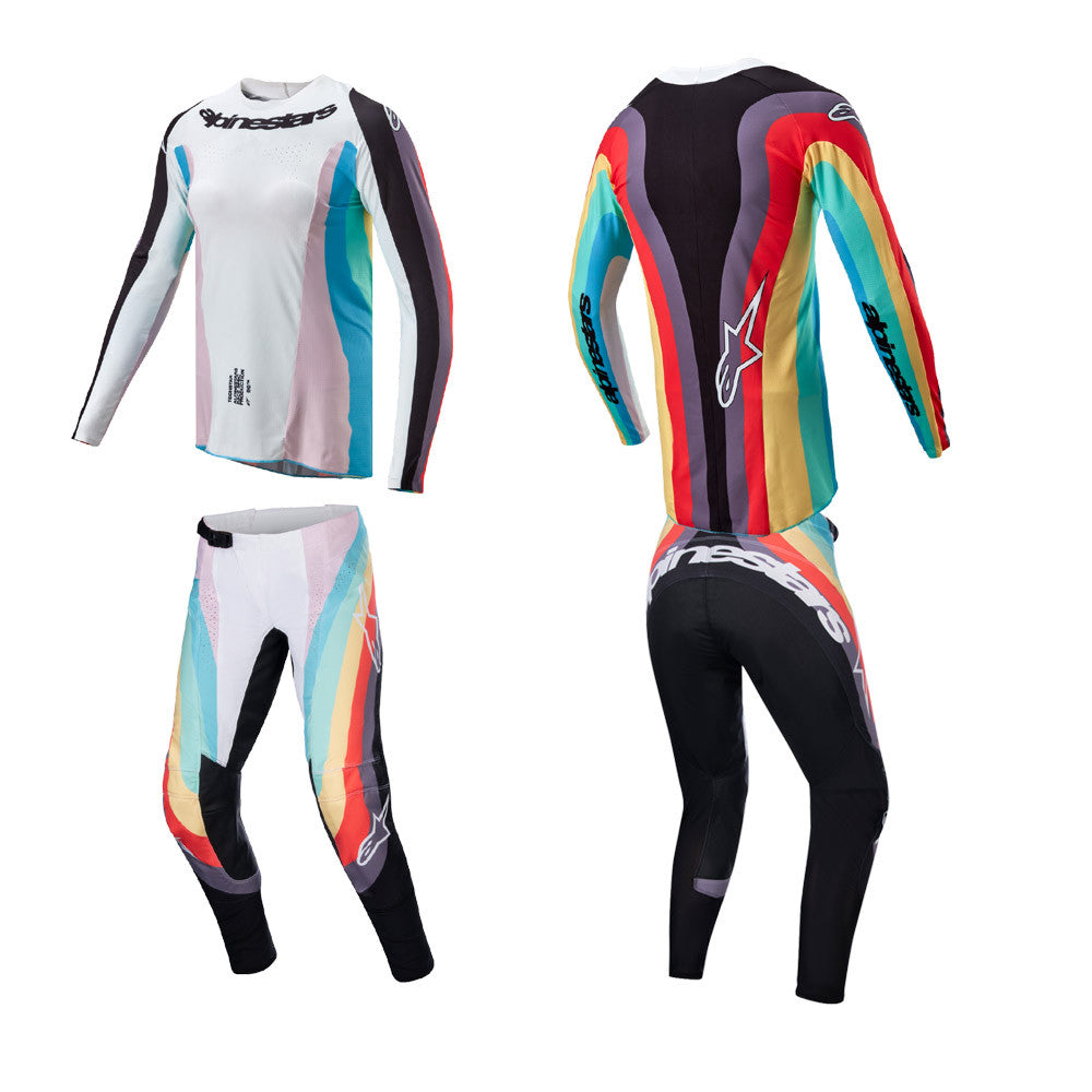 Alpinestars Womens Stella Techstar MX Jersey Pant Combo Black Multicolor