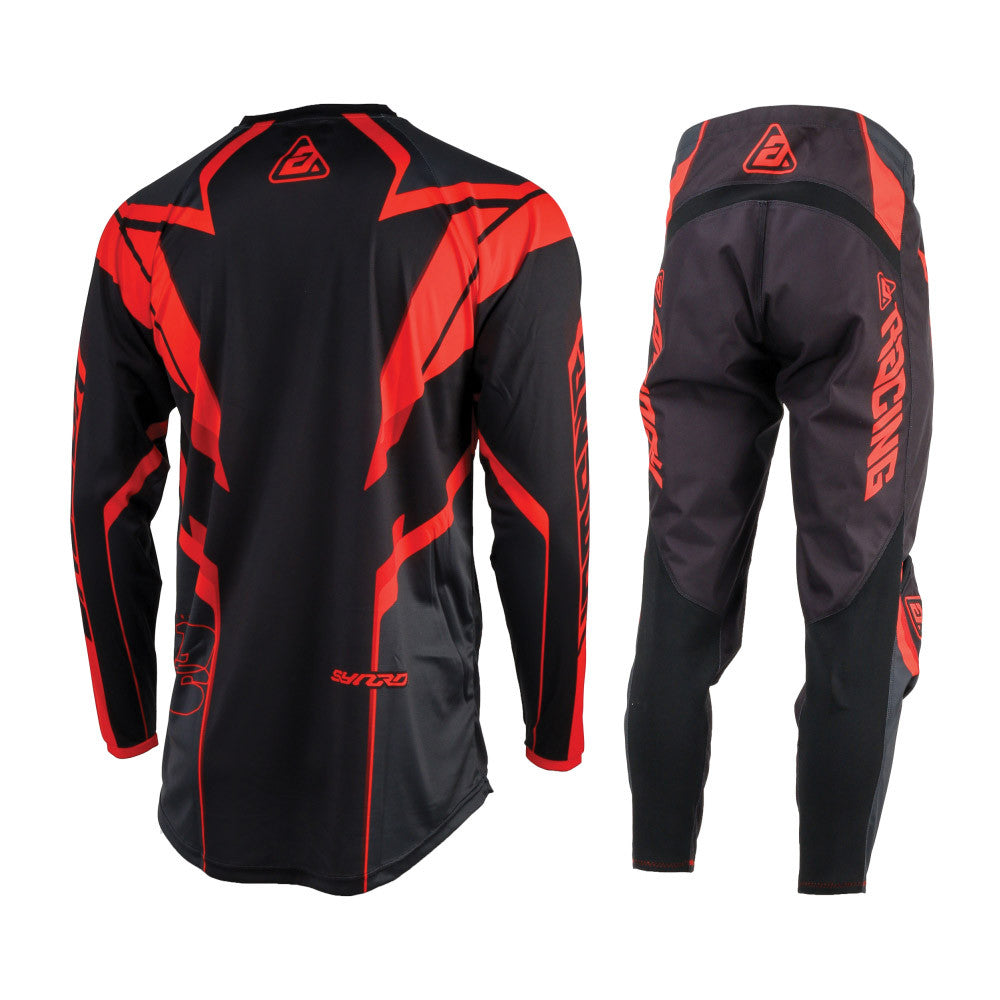 Answer Racing 2025 Syncron Envenom Jersey Pant Combo Red/Black