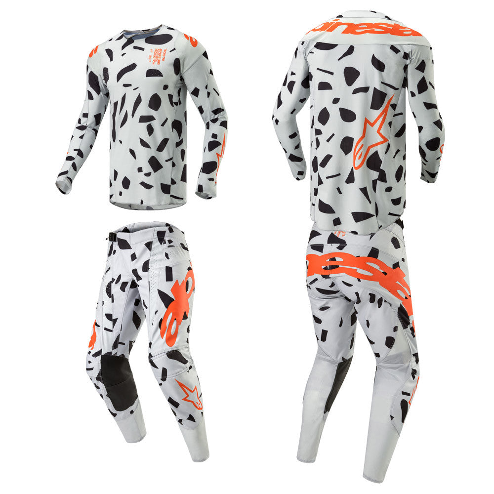Alpinestars Techstar Rantera MX Jersey Pant Combo Haze Grey Camo