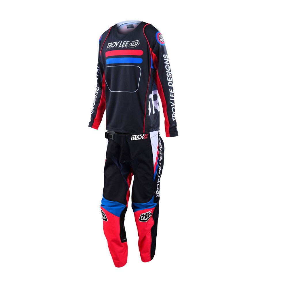 Troy Lee Designs 2022 Youth GP Jersey and Pant Combo Drop In Charcoal