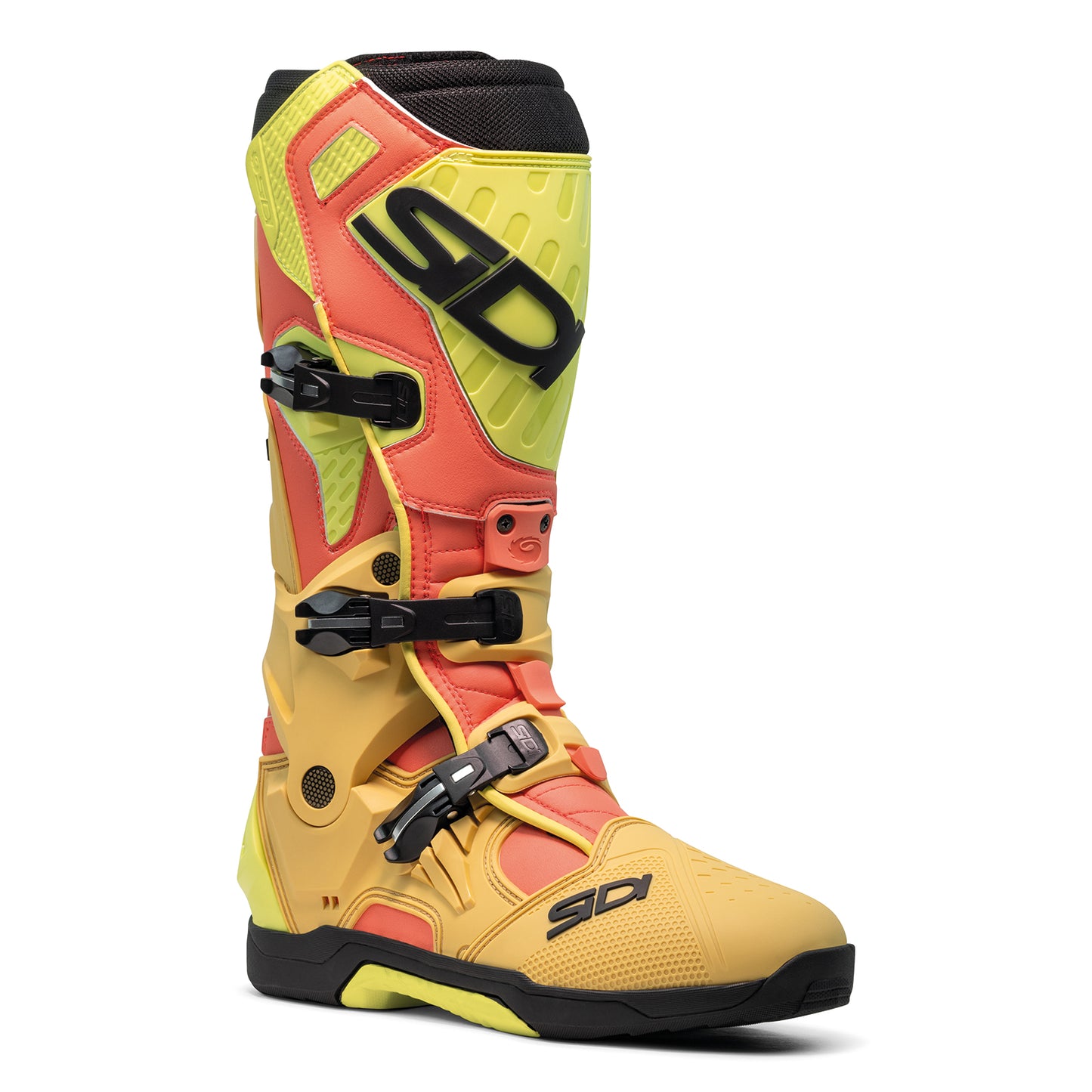 Sidi Crossair Offroad Boots Gold/Lime